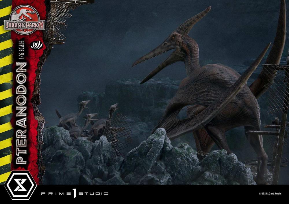Jurassic Park III Legacy Museum Collection Pteranodon (Bonus Ver.) 1/6 Scale Statue Gallery Image 42