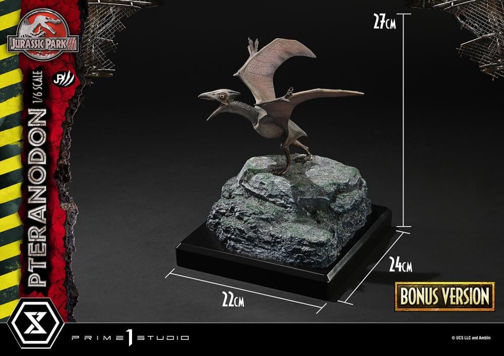 Jurassic Park III Legacy Museum Collection Pteranodon (Bonus Ver.) 1/6 Scale Statue Gallery Image 23