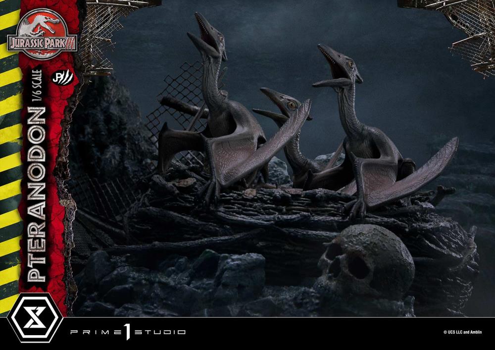 Jurassic Park III Legacy Museum Collection Pteranodon (Bonus Ver.) 1/6 Scale Statue Gallery Image 41