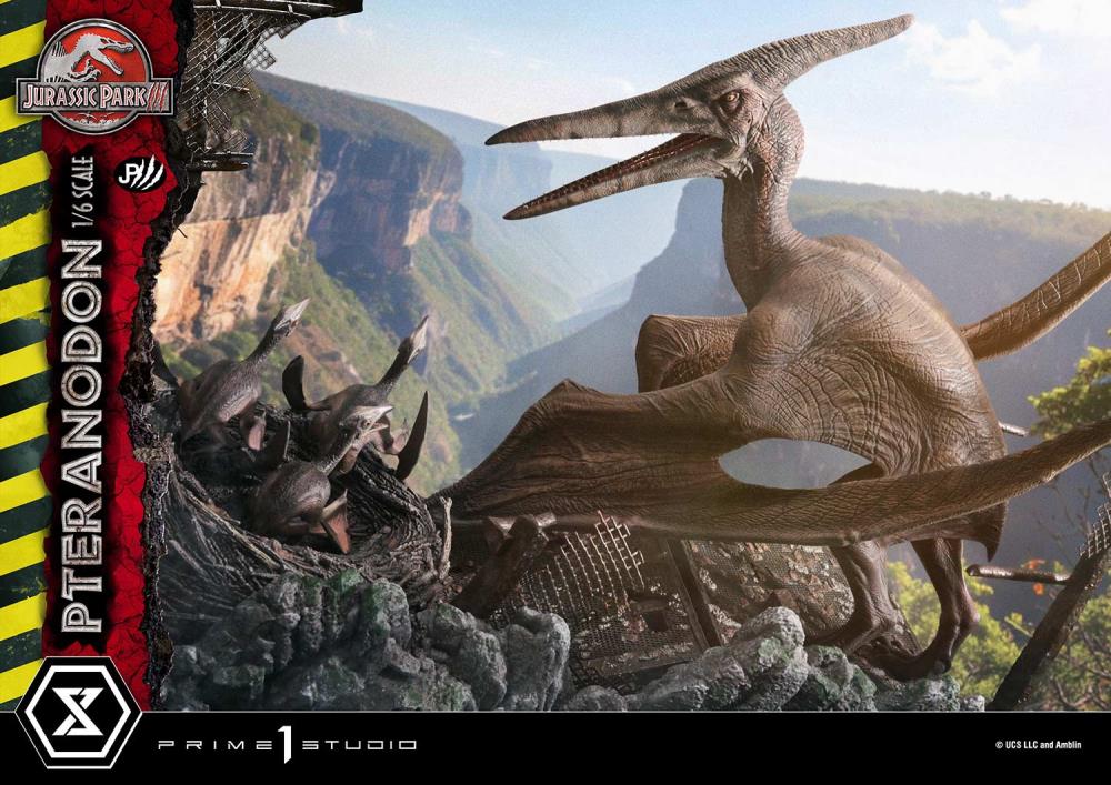 Jurassic Park III Legacy Museum Collection Pteranodon (Bonus Ver.) 1/6 Scale Statue Gallery Image 31