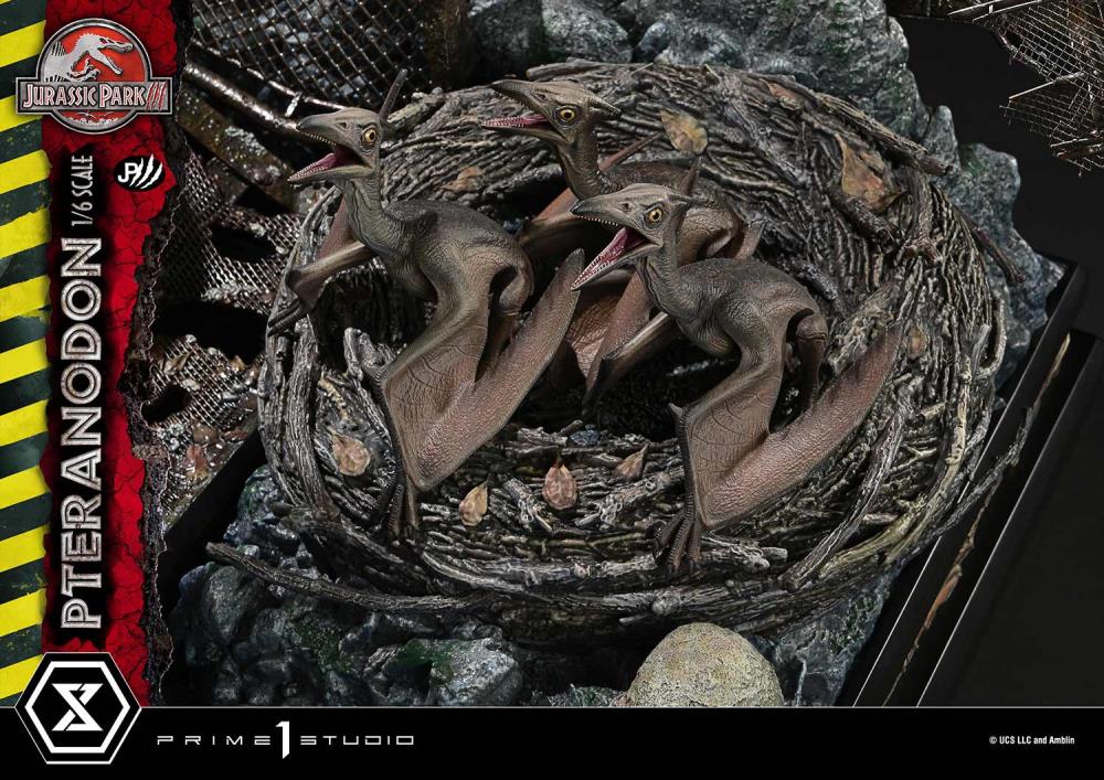 Jurassic Park III Legacy Museum Collection Pteranodon (Bonus Ver.) 1/6 Scale Statue Gallery Image 13