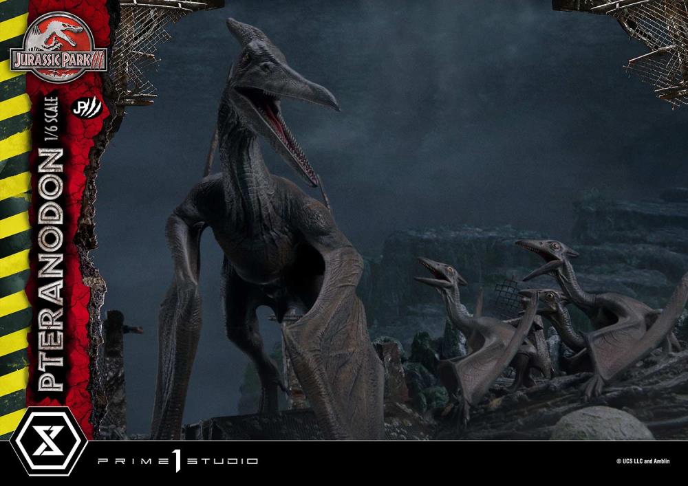 Jurassic Park III Legacy Museum Collection Pteranodon (Bonus Ver.) 1/6 Scale Statue Gallery Image 39