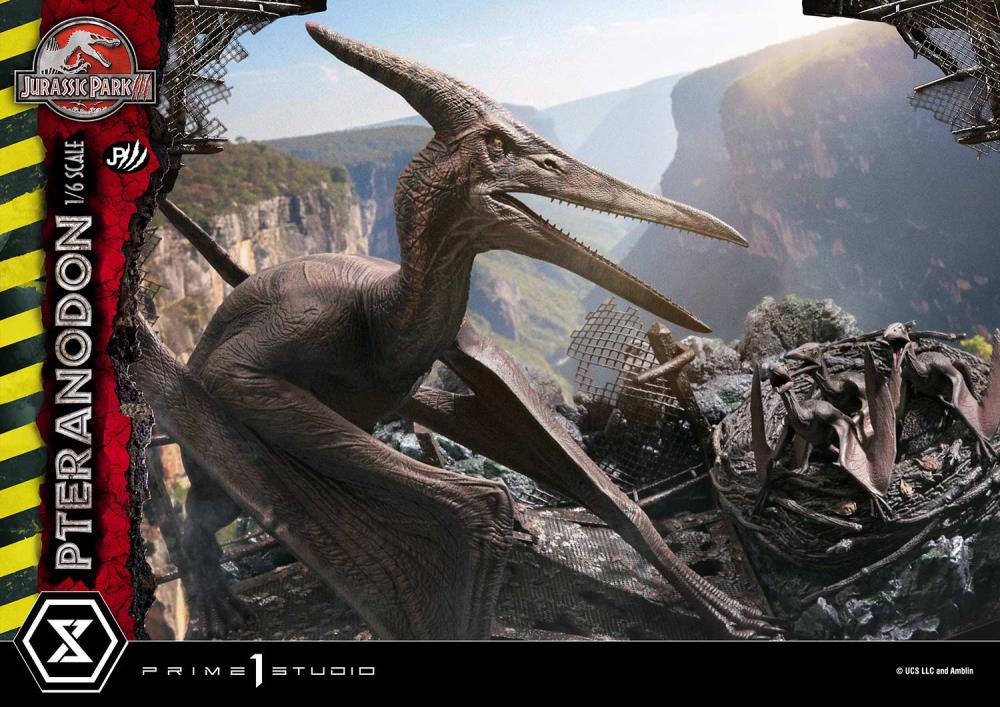 Jurassic Park III Legacy Museum Collection Pteranodon (Bonus Ver.) 1/6 Scale Statue Gallery Image 33