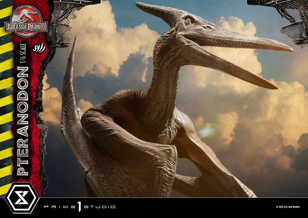 Jurassic Park III Legacy Museum Collection Pteranodon (Bonus Ver.) 1/6 Scale Statue Gallery Image 35