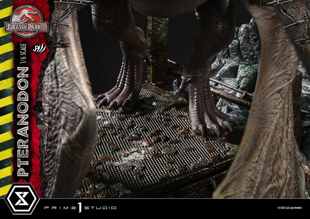 Jurassic Park III Legacy Museum Collection Pteranodon (Bonus Ver.) 1/6 Scale Statue Gallery Image 20