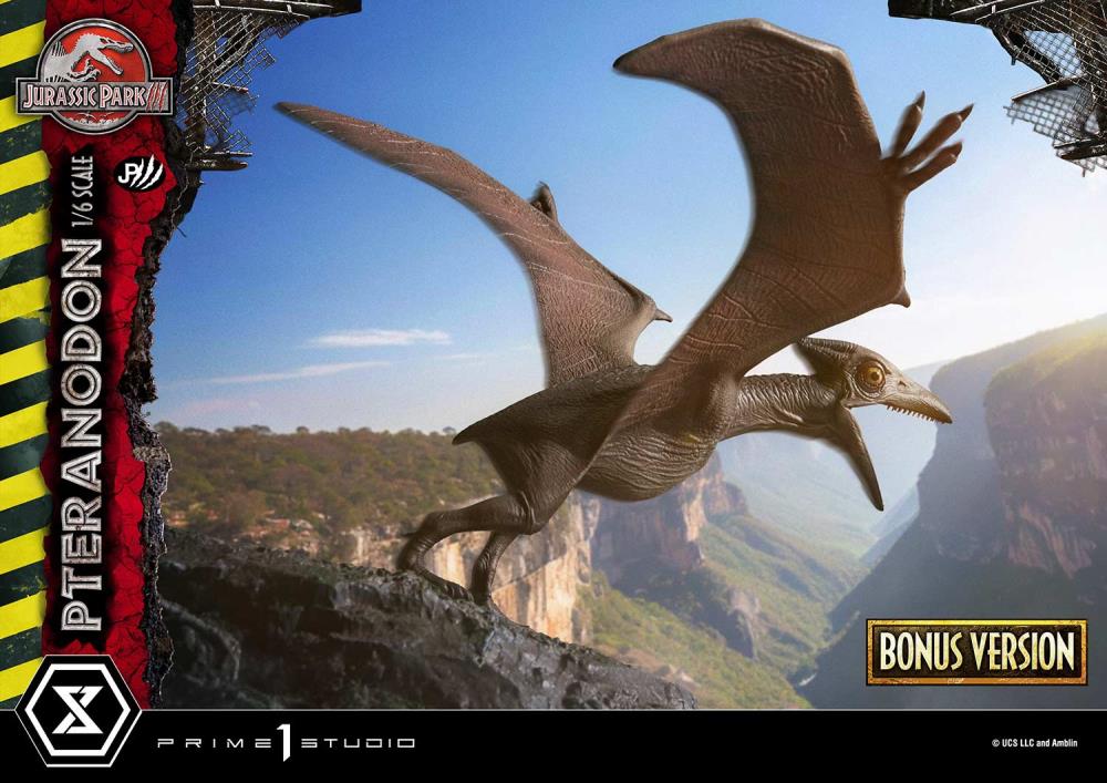 Jurassic Park III Legacy Museum Collection Pteranodon (Bonus Ver.) 1/6 Scale Statue Gallery Image 29