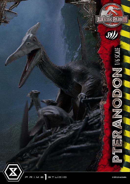Jurassic Park III Legacy Museum Collection Pteranodon (Bonus Ver.) 1/6 Scale Statue Gallery Image 38