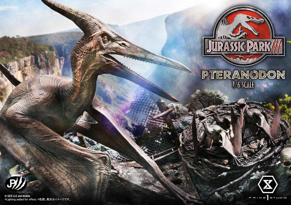 Jurassic Park III Legacy Museum Collection Pteranodon (Bonus Ver.) 1/6 Scale Statue Gallery Image 4