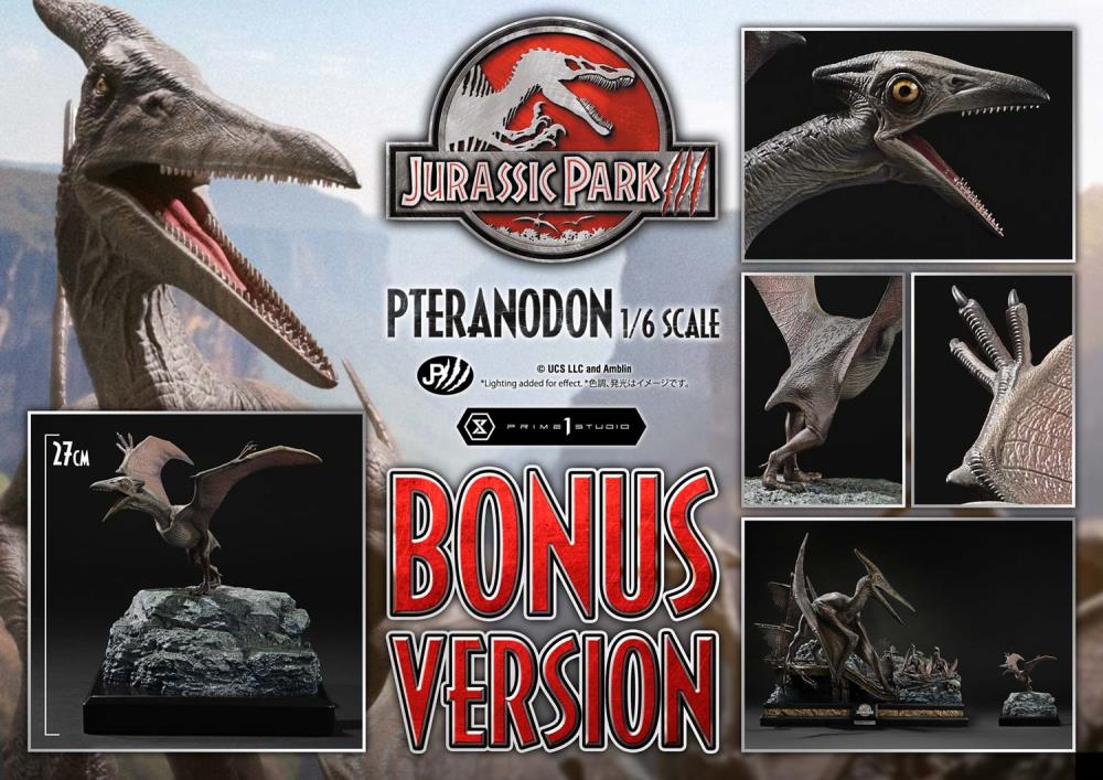 Jurassic Park III Legacy Museum Collection Pteranodon (Bonus Ver.) 1/6 Scale Statue Gallery Image 3