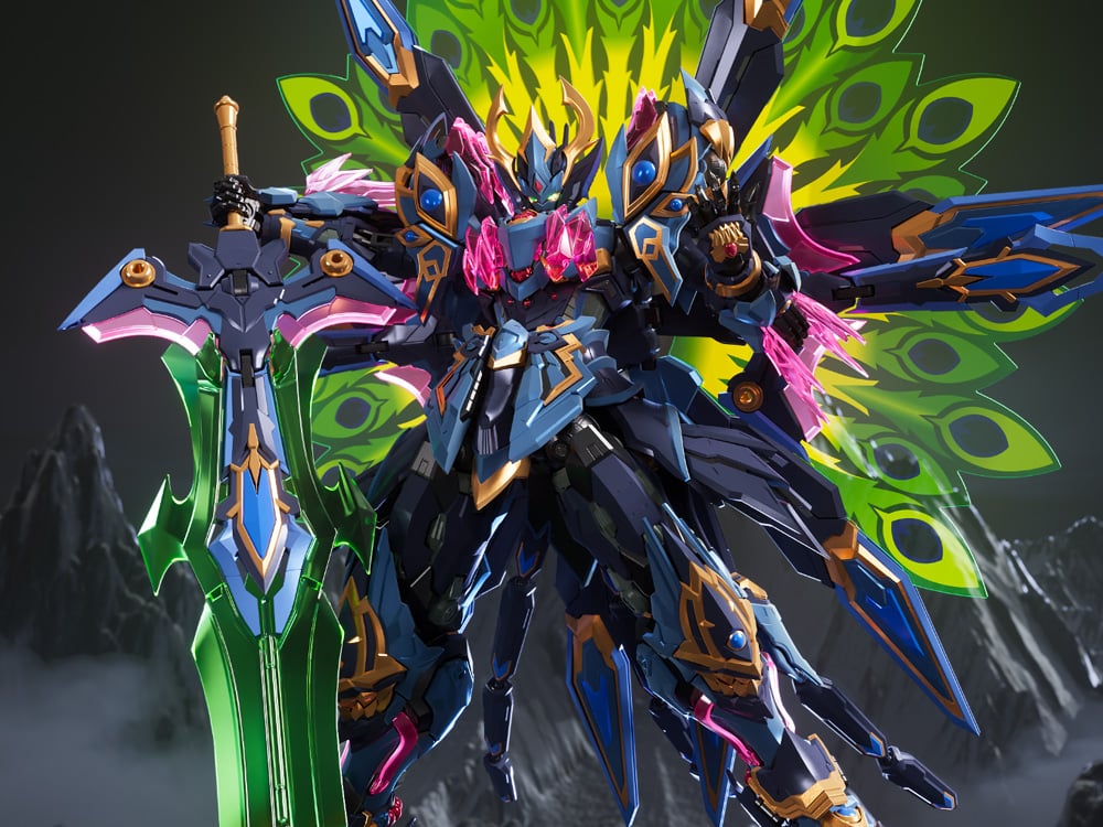 舞蝶様 CangDao CD-15 Shengang Dao Peacock King Mecha Action Figure