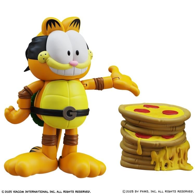 Garfield x Teenage Mutant Ninja Turtles Garfello and Sidekick Odie