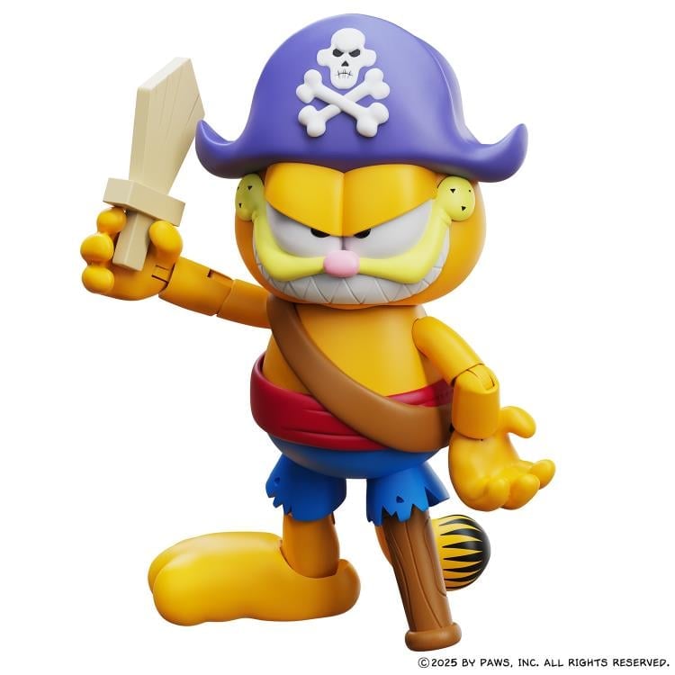 Garfield's Halloween Adventure Pirate Garfield and Pirate Odie Figure Two-Pack Gallery Image 4