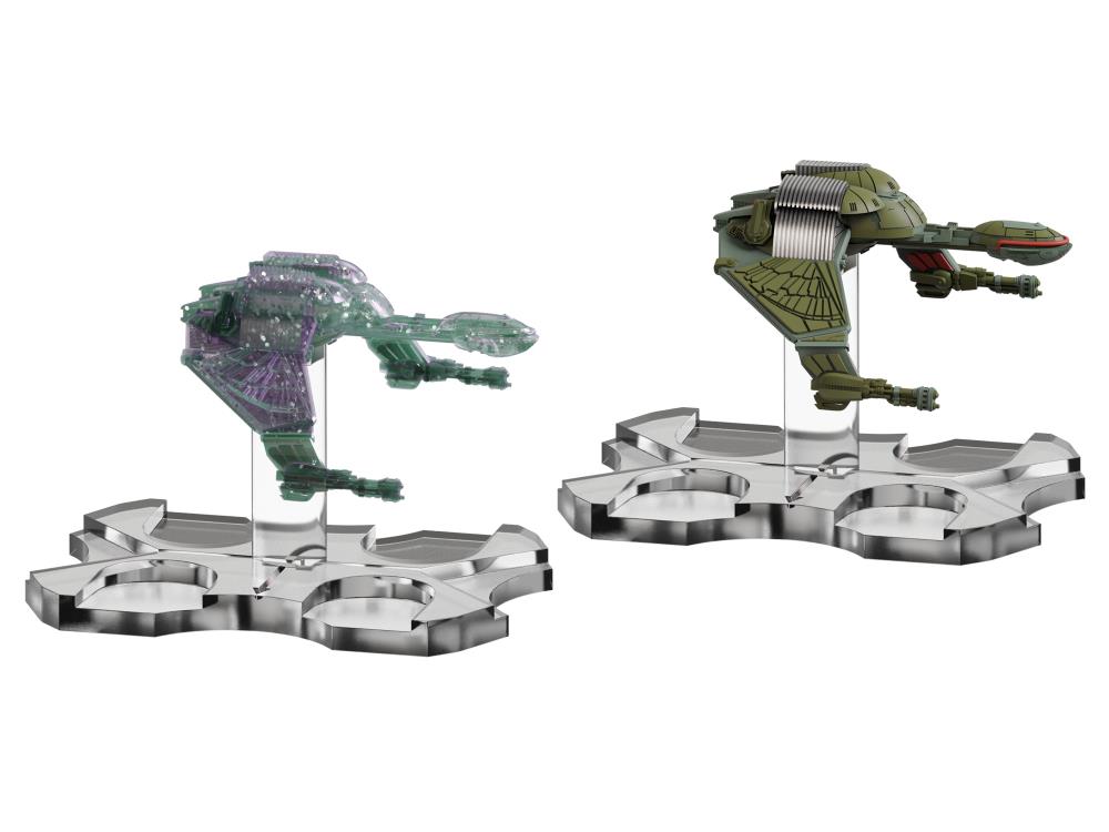 Star Trek: The Next Generation Klingon Bird-of-Prey Cloaked