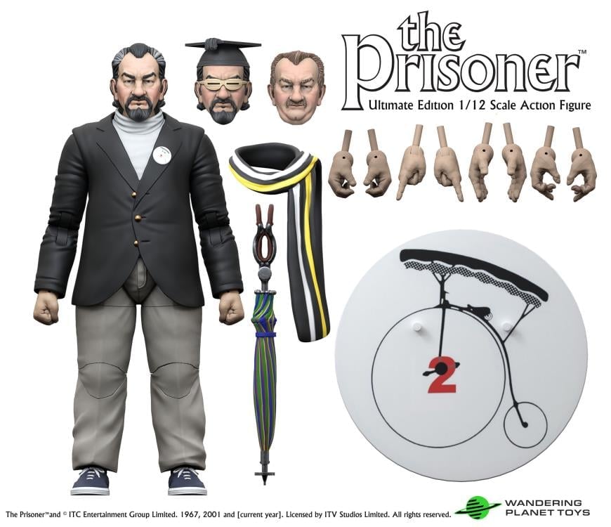 The Prisoner Number 2 Ultimate Edition 1/12 Scale Action Figure