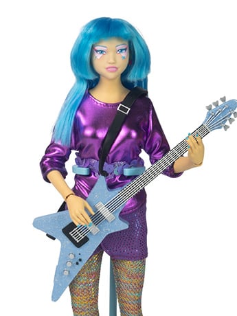 Jem and the Holograms Aja 12" Fashion Doll Gallery Image 2
