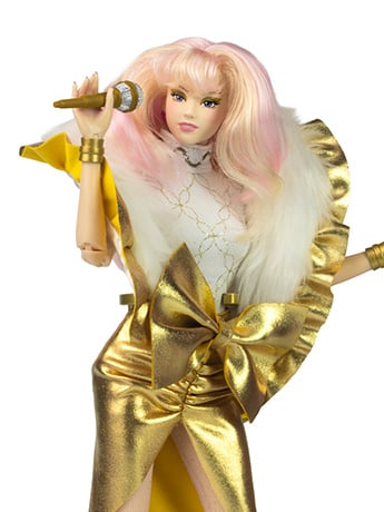 Jem and the Holograms Jem (Glitter and Gold Ver.) 12" Fashion Doll Gallery Image 2