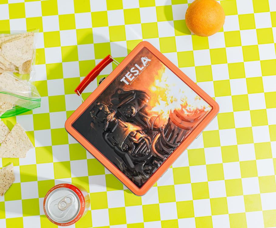 Fallout TESLA Science Magazine Tin Lunchbox Gallery Image 4