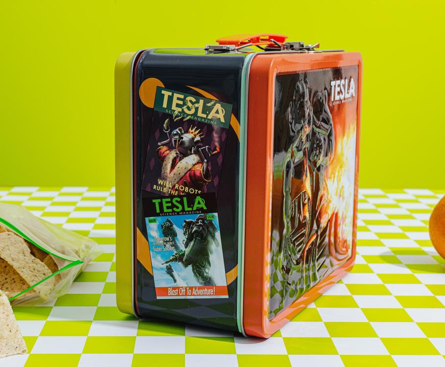 Fallout TESLA Science Magazine Tin Lunchbox Gallery Image 3