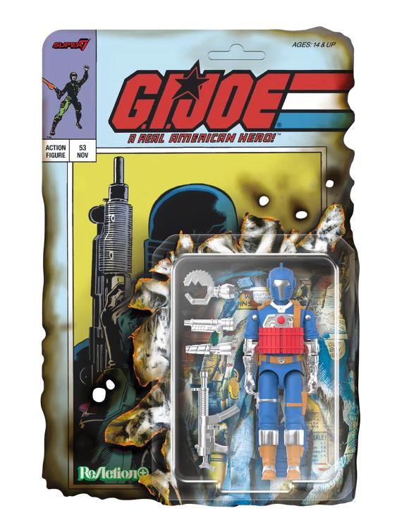 G.I. Joe ReAction+ Time Bomb Cobra B.A.T. (Comic) SDCC 2025