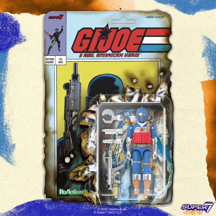 G.I. Joe ReAction+ Time Bomb Cobra B.A.T. (Comic) SDCC 2025