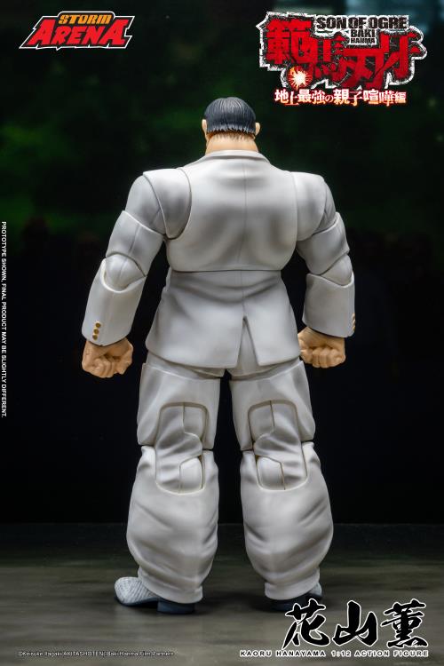 Baki Hanma: Son of Ogre Storm Arena Kaoru Hanayama 1/12 Scale Action Figure Gallery Image 5