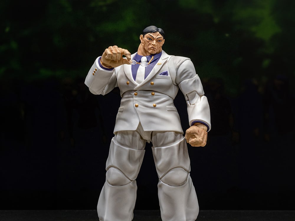 Baki Hanma: Son of Ogre Storm Arena Kaoru Hanayama 1/12 Scale Action Figure Gallery Image 1