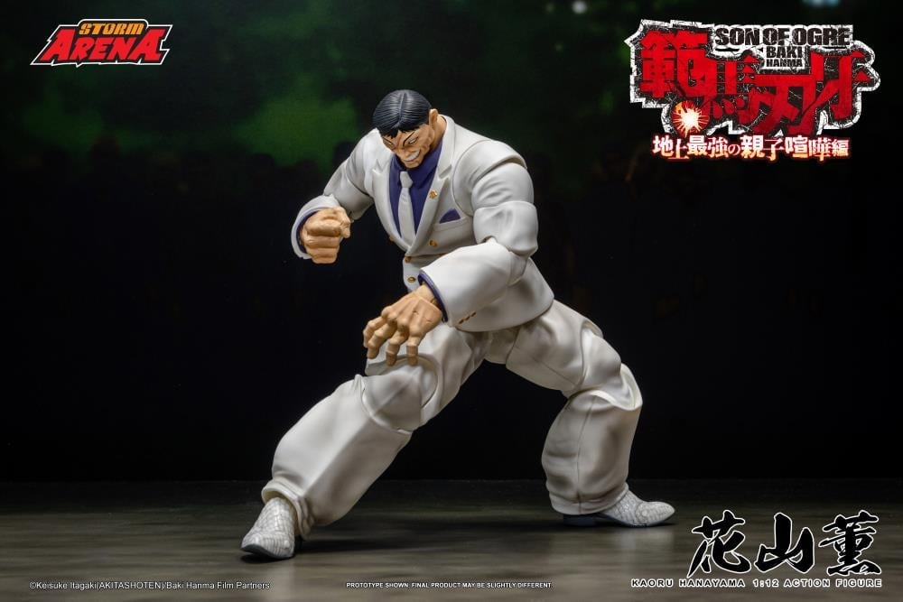 Baki Hanma: Son of Ogre Storm Arena Kaoru Hanayama 1/12 Scale Action Figure Gallery Image 13