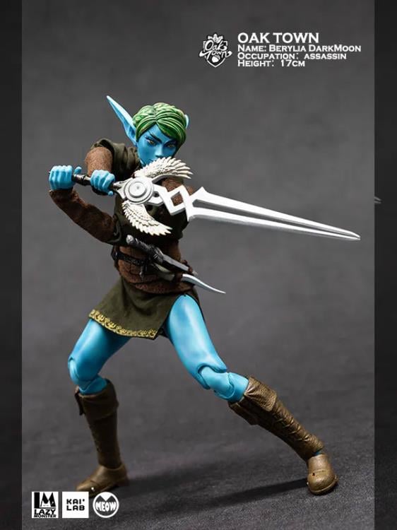 Oak Town Berylia Darkmoon Assassin 1/12 Scale Action Figure Gallery Image 10