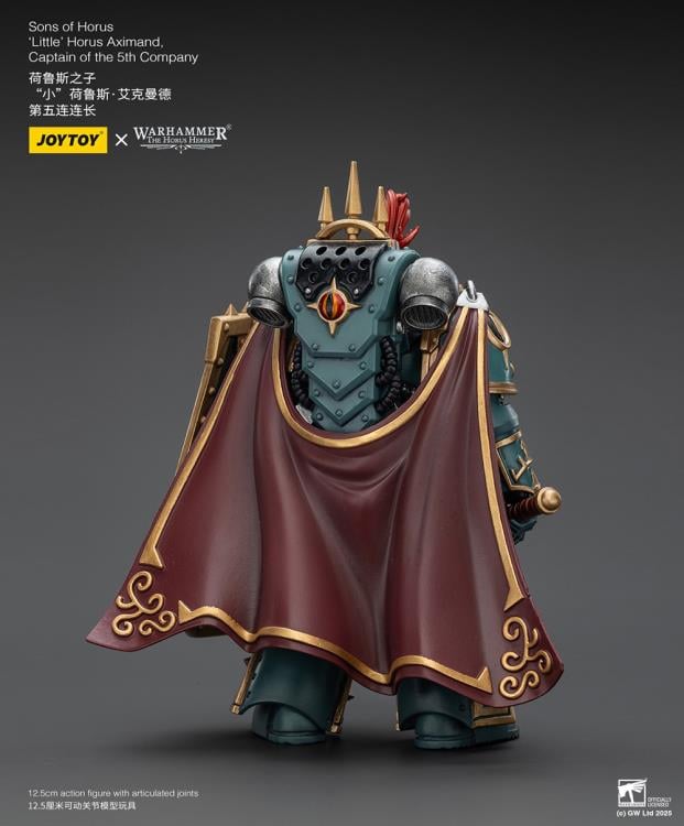 Warhammer: The Horus Heresy Sons of Horus 'Little’ Horus Aximand, Captain of the 5th Company 1/18 Scale Action Figure Gallery Image 5