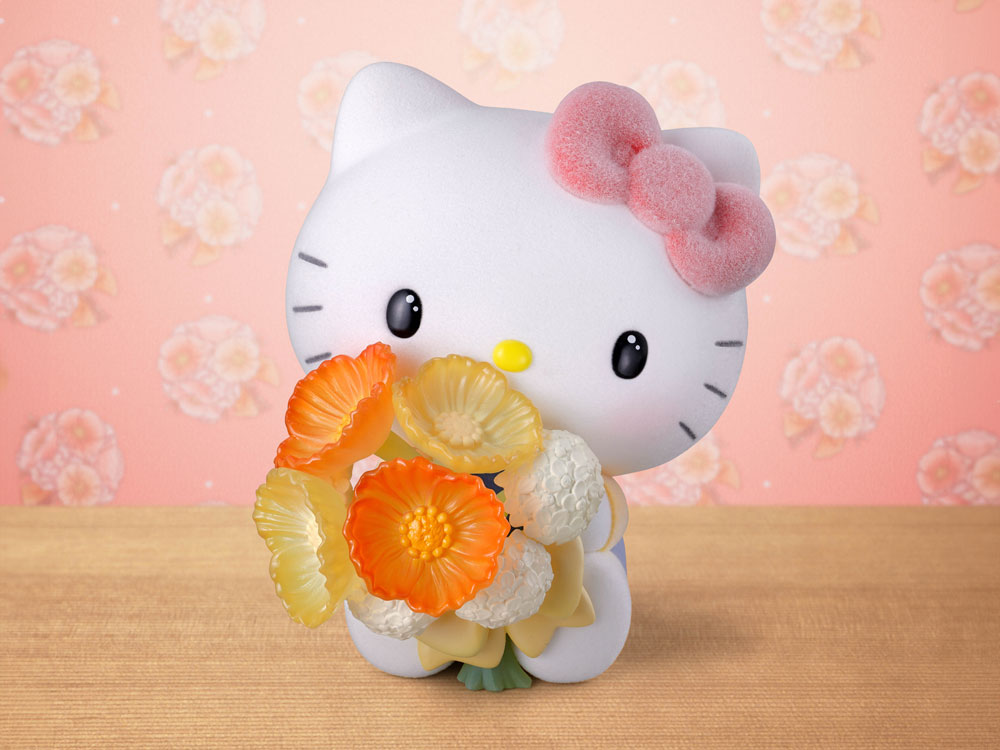 Sanrio Rowtashii Noise mofamofy Hello Kitty Figure Gallery Image 1