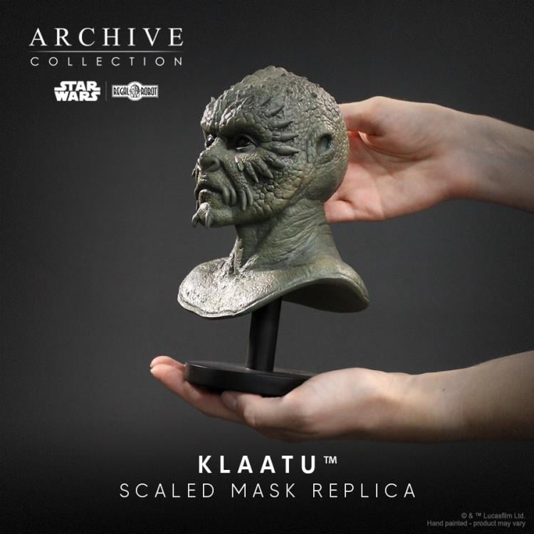 Star Wars: Return of the Jedi Archive Collection Klaatu Limited Edition Masked Replica Gallery Image 5