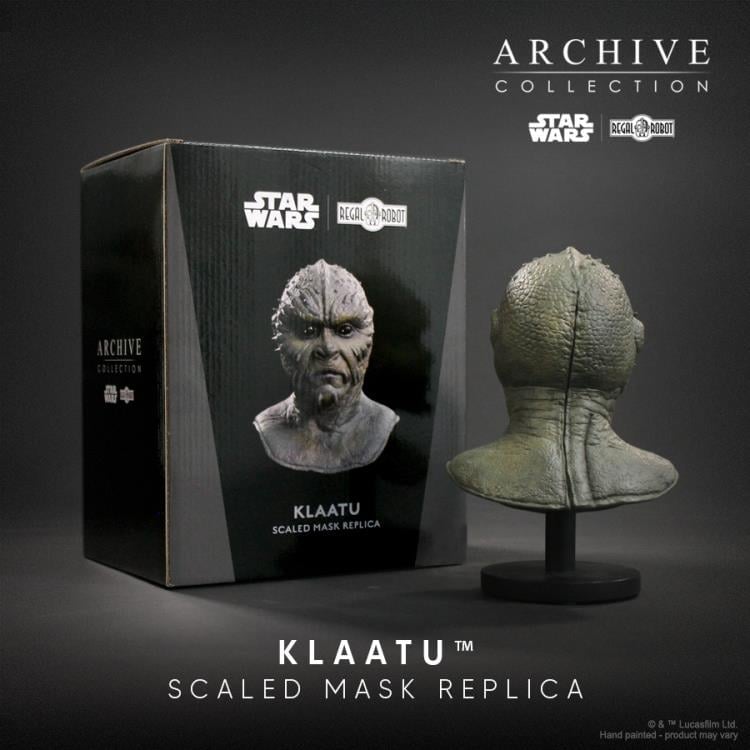 Star Wars: Return of the Jedi Archive Collection Klaatu Limited Edition Masked Replica Gallery Image 10