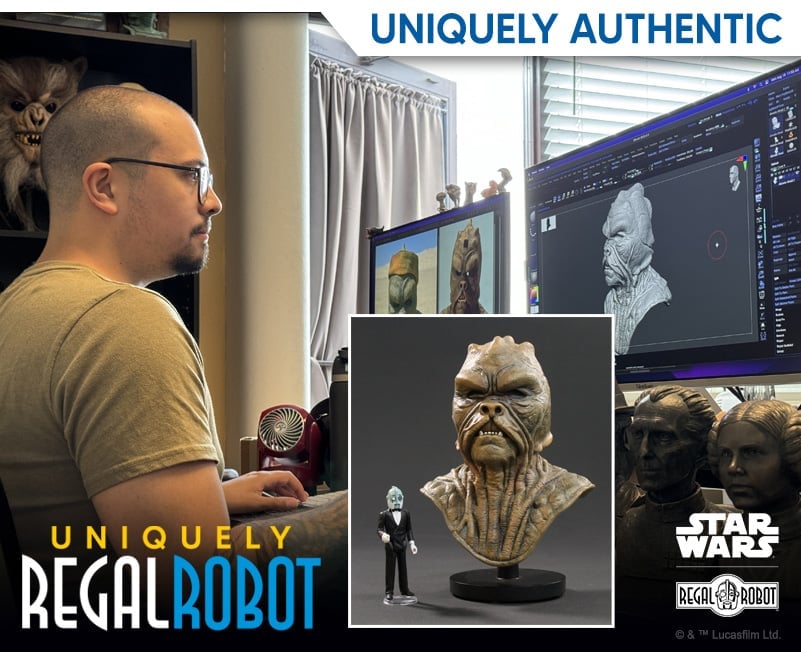 Star Wars: Return of the Jedi Archive Collection Barada Limited Edition Masked Replica Gallery Image 9