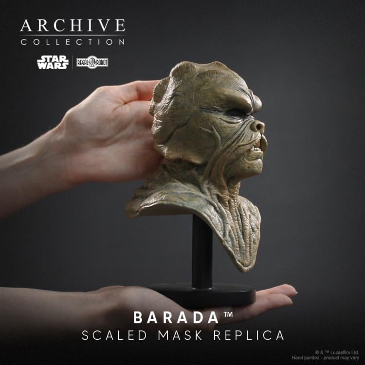 Star Wars: Return of the Jedi Archive Collection Barada Limited Edition Masked Replica Gallery Image 4