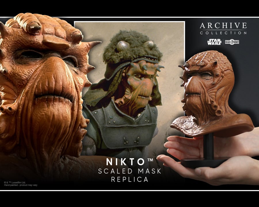 Star Wars: Return of the Jedi Archive Collection Barada Limited Edition Masked Replica Gallery Image 8