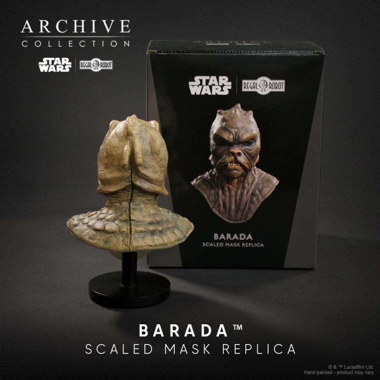 Star Wars: Return of the Jedi Archive Collection Barada Limited Edition Masked Replica Gallery Image 7