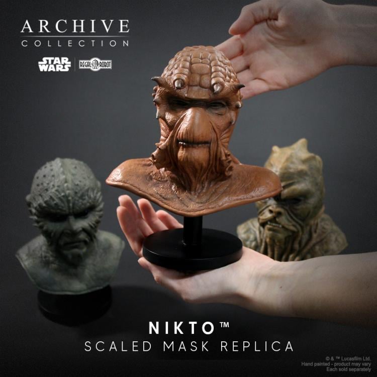 Star Wars: Return of the Jedi Archive Collection Nikto Limited Edition Masked Replica Gallery Image 9