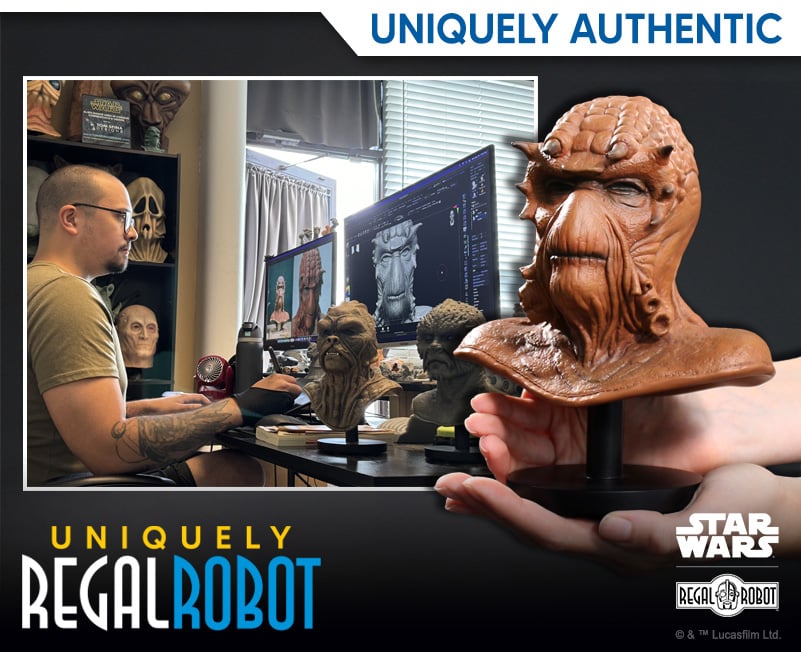 Star Wars: Return of the Jedi Archive Collection Nikto Limited Edition Masked Replica Gallery Image 11