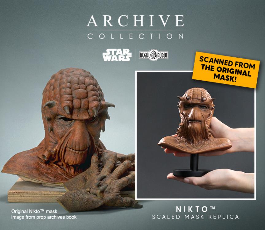 Star Wars: Return of the Jedi Archive Collection Nikto Limited Edition Masked Replica Gallery Image 10