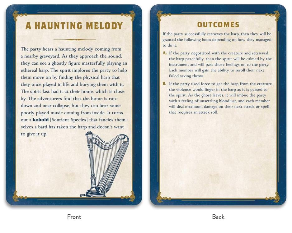 The Dungeonmeister Deck of Side Quests Gallery Image 3