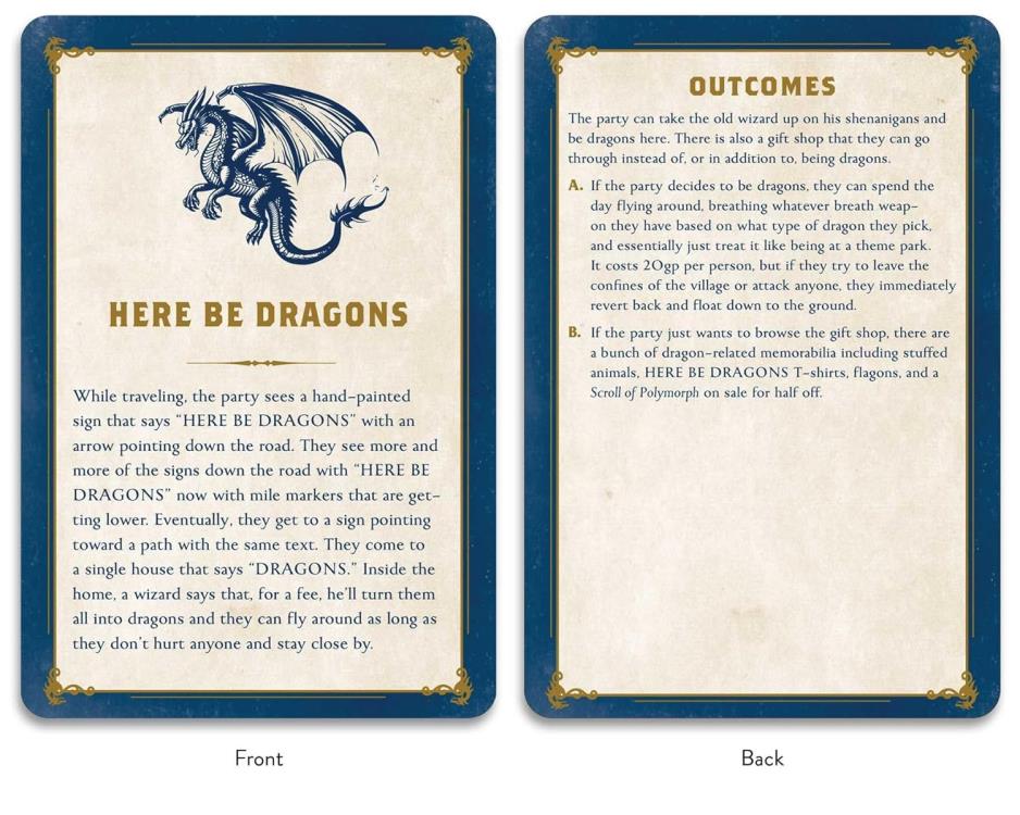 The Dungeonmeister Deck of Side Quests Gallery Image 4
