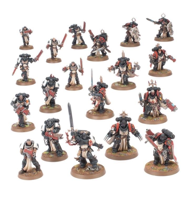 Warhammer 40,000 Black Templars Combat Patrol Citadel Miniatures Set Gallery Image 3