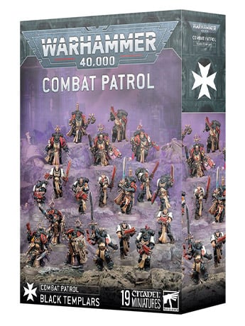 Warhammer 40,000 Black Templars Combat Patrol Citadel Miniatures Set Gallery Image 2