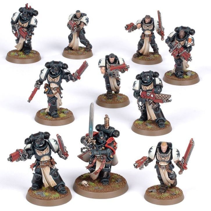 Warhammer 40,000 Black Templars Combat Patrol Citadel Miniatures Set Gallery Image 5