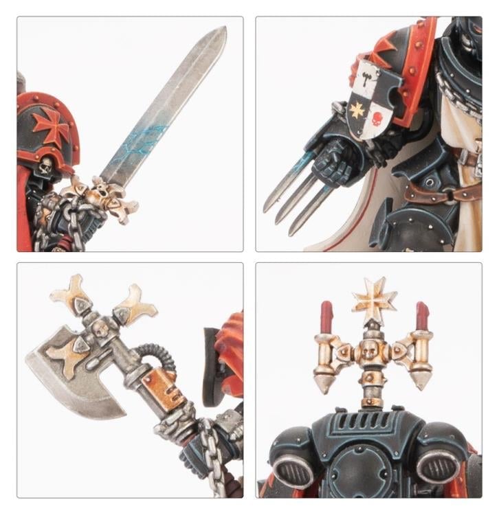 Warhammer 40,000 Black Templars Combat Patrol Citadel Miniatures Set Gallery Image 16
