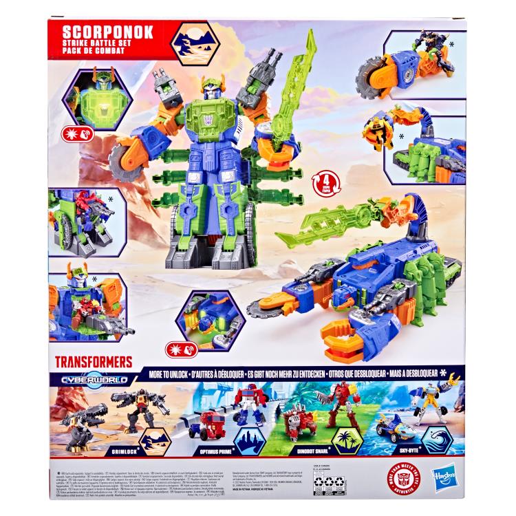 Transformers Cyberworld Scorponok Strike Battle Set Gallery Image 16