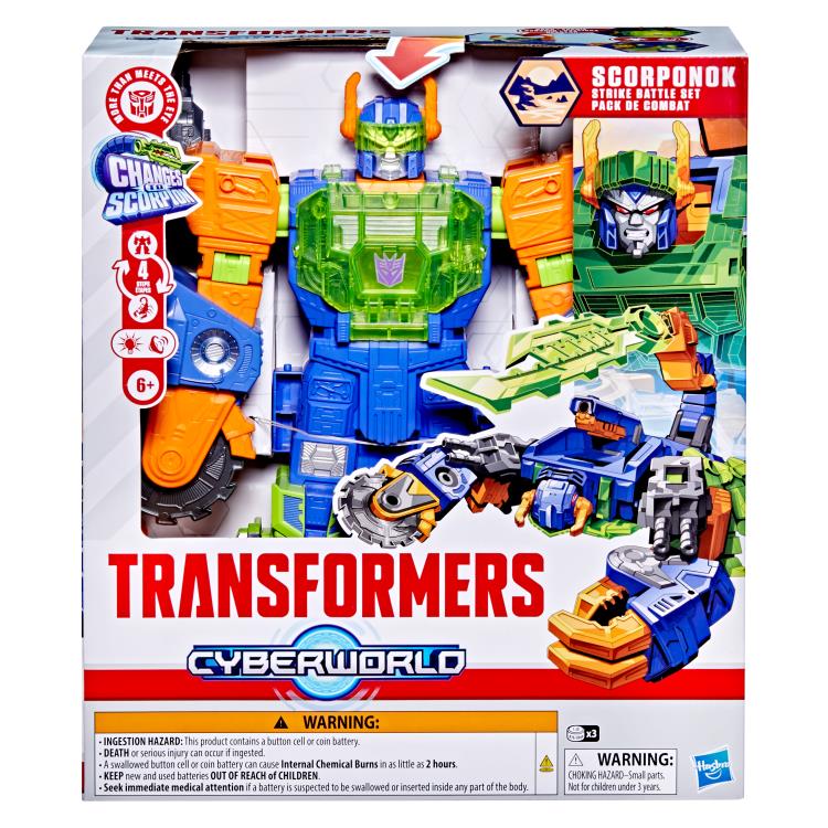 Transformers Cyberworld Scorponok Strike Battle Set Gallery Image 15