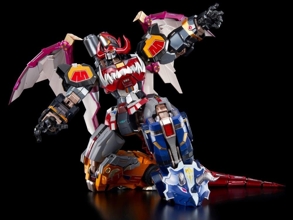 Mighty Morphin Power Rangers Go! Kara Kuri Combine Dino Megazord Action Figure (Reissue) Gallery Image 6