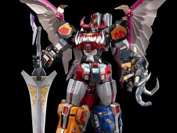 Mighty Morphin Power Rangers Go! Kara Kuri Combine Dino Megazord