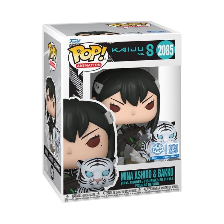 Kaiju No. 8 Pop! Animation #2085 Mina Ashiro & Bakko Exclusive Limited Edition Gallery Image 4